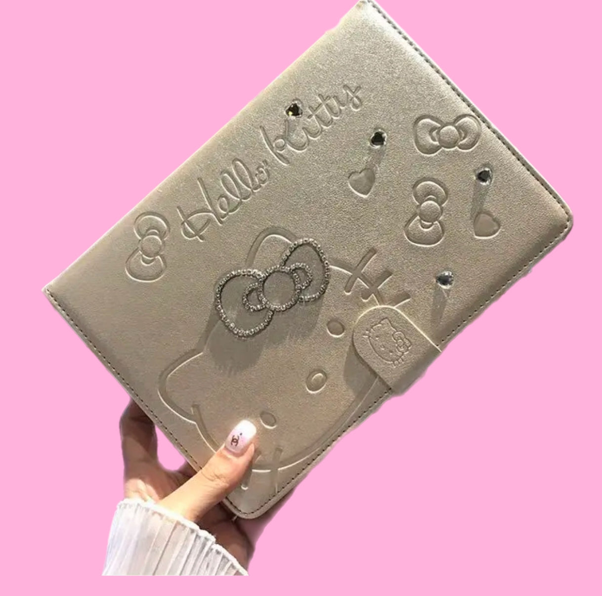 SANRIO HELLO KITTY LEATHER IPAD CASE 