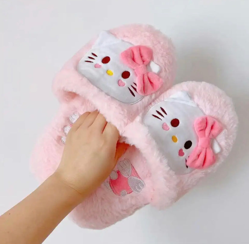 SANRIO HELLO KITTY SLIPPERS !