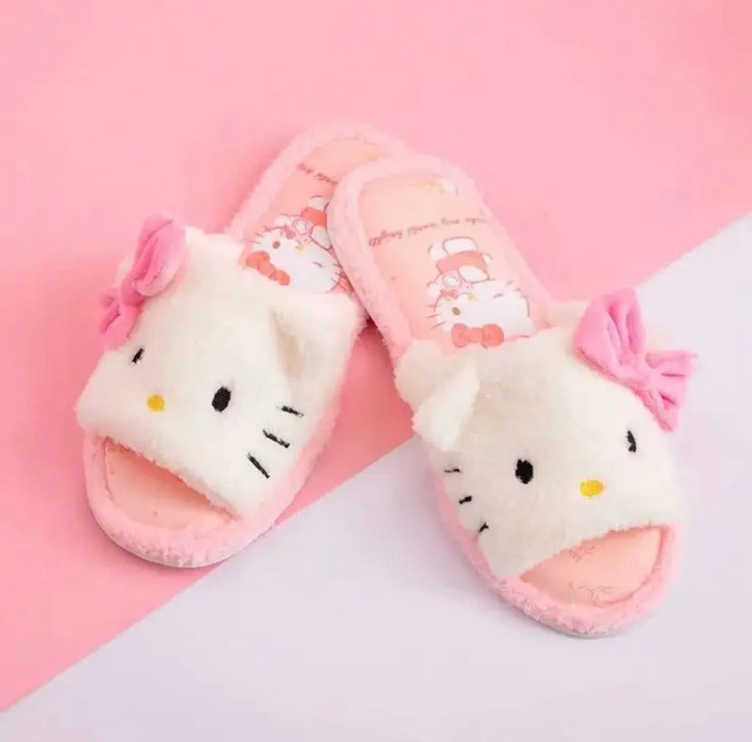 SANRIO HELLO KITTY SLIPPERS !