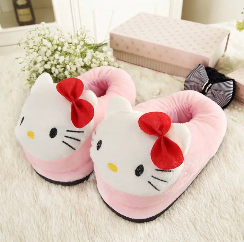 SANRIO HELLO KITTY SLIPPERS !