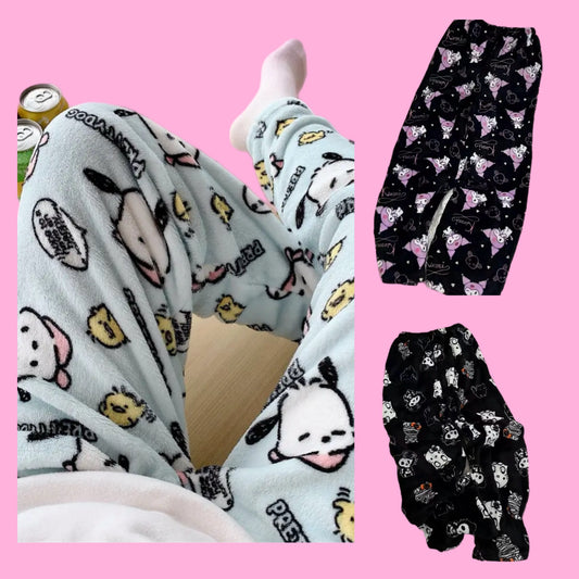 SANRIO PAJAMA PANTS.