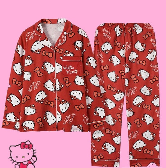 SANRIO HELLO KITTY PAJAMA SET.