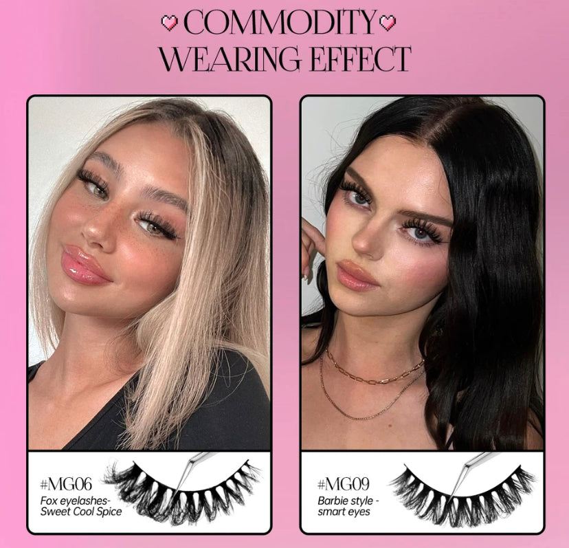 20 PAIRS RUSSIAN 3D MINK LASHES !