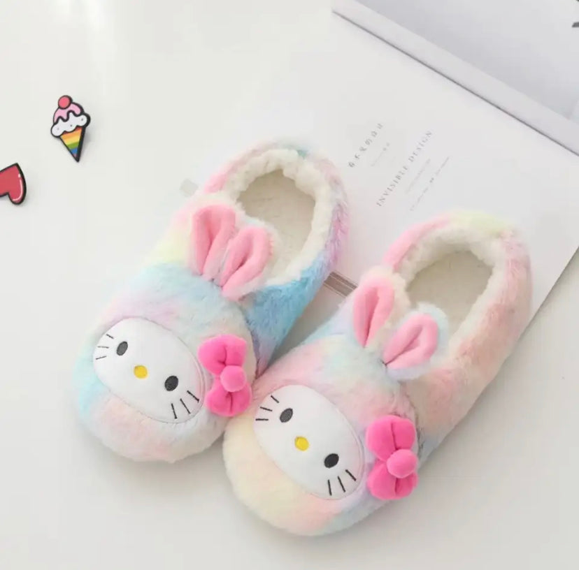 SANRIO HELLO KITTY SLIPPERS !