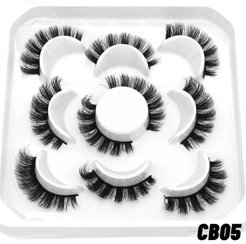 20 PAIRS RUSSIAN 3D MINK LASHES !