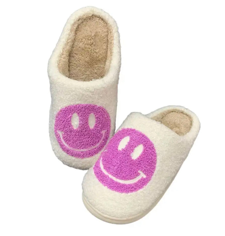 WARM FURRY HOUSE SLIPPERS 