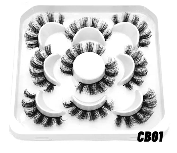 20 PAIRS RUSSIAN 3D MINK LASHES !