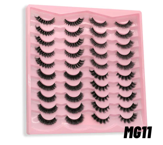 20 PAIRS RUSSIAN 3D MINK LASHES !