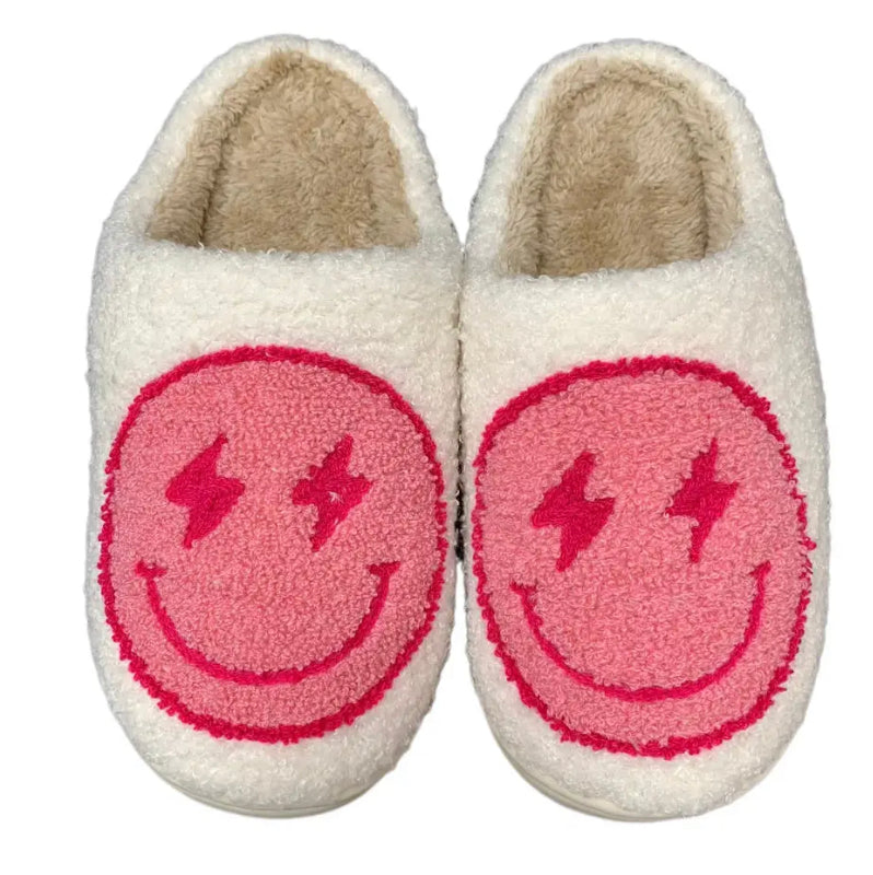 WARM FURRY HOUSE SLIPPERS 