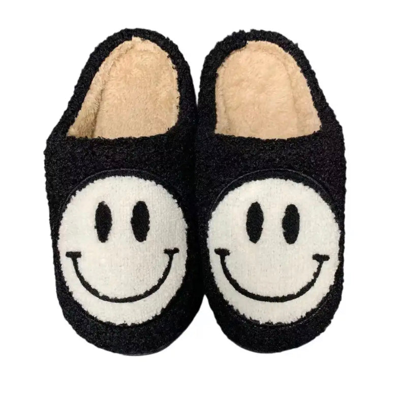 WARM FURRY HOUSE SLIPPERS 