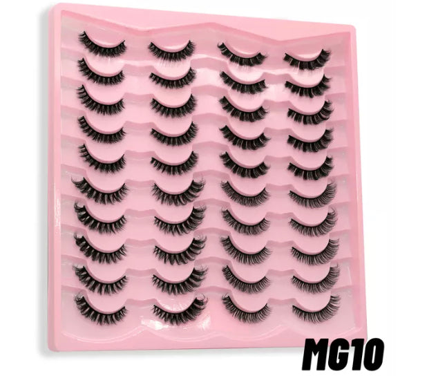 20 PAIRS RUSSIAN 3D MINK LASHES !