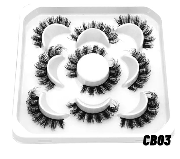 20 PAIRS RUSSIAN 3D MINK LASHES !