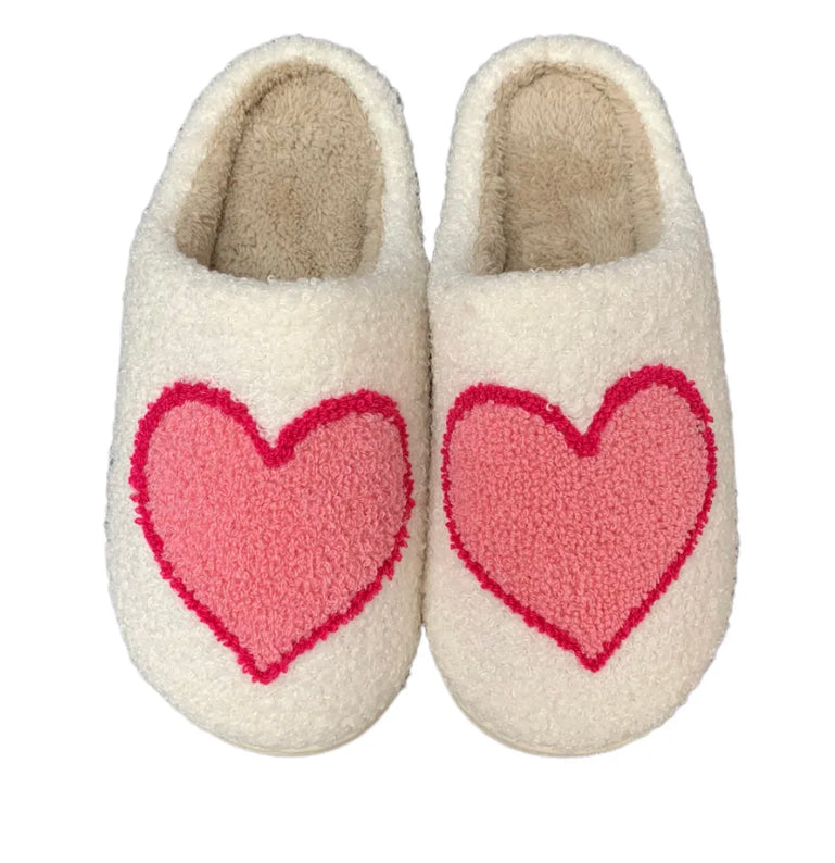 WARM FURRY HOUSE SLIPPERS 