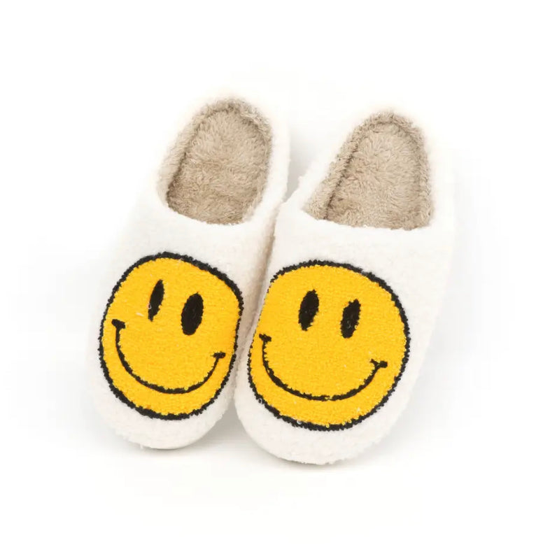WARM FURRY HOUSE SLIPPERS 