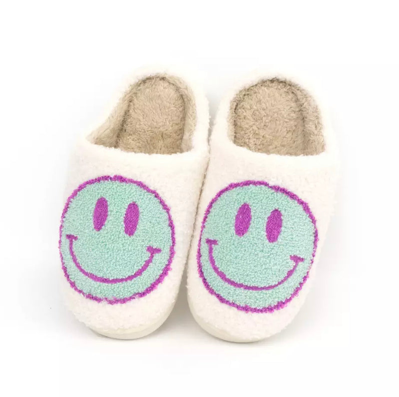 WARM FURRY HOUSE SLIPPERS 