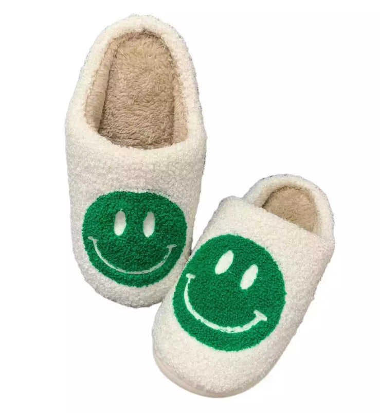 WARM FURRY HOUSE SLIPPERS 