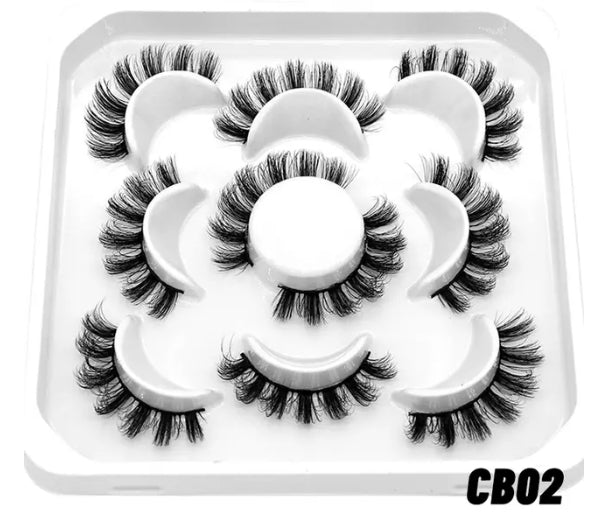 20 PAIRS RUSSIAN 3D MINK LASHES !