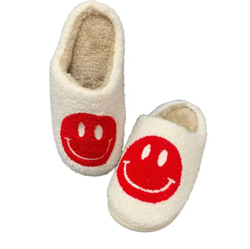 WARM FURRY HOUSE SLIPPERS 