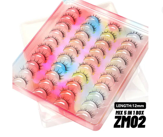 20 PAIRS RUSSIAN 3D MINK LASHES !