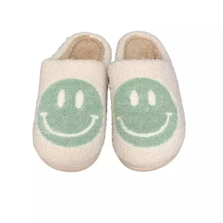 WARM FURRY HOUSE SLIPPERS 