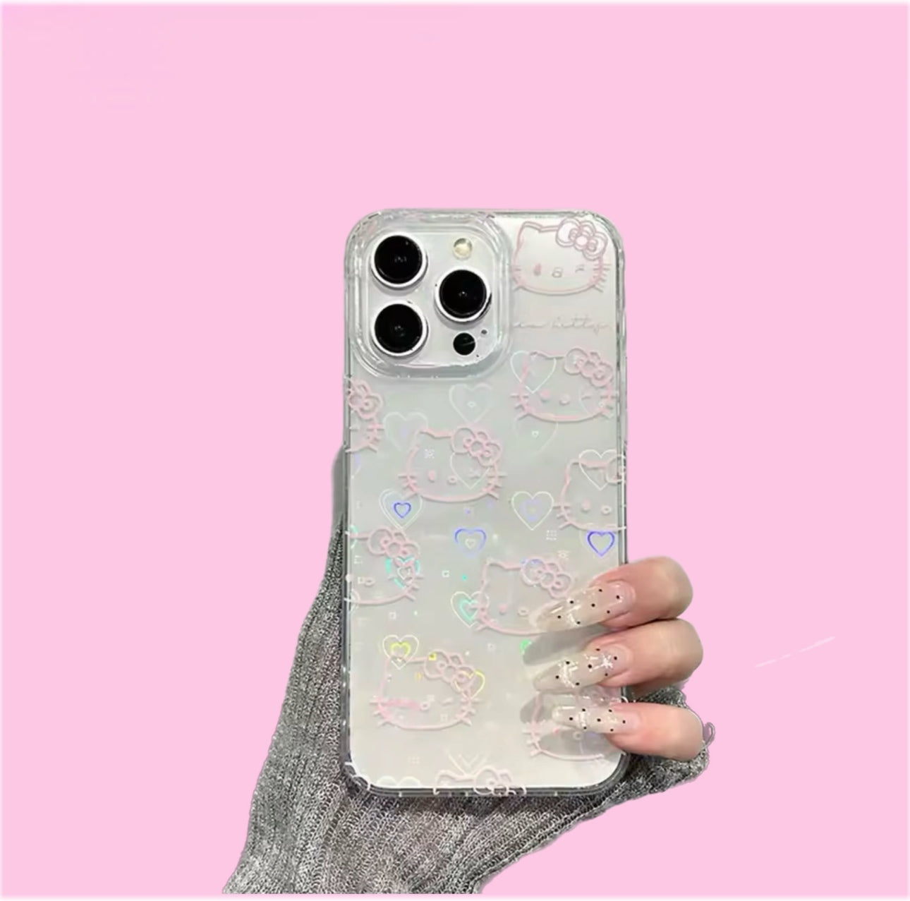 SANRIO KAWAII HELLO KITTY BOW PHONE CASE