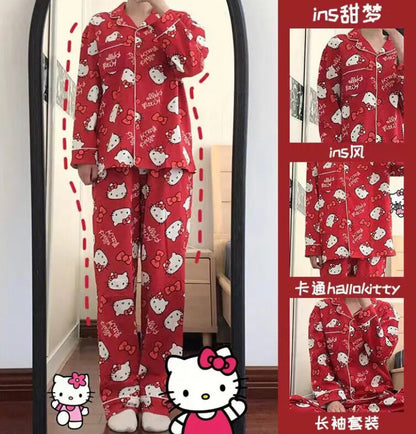 SANRIO HELLO KITTY PAJAMA SET.