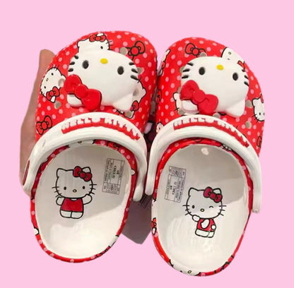 SANRIO HELLO-KITTY TODDLER SLIPPERS