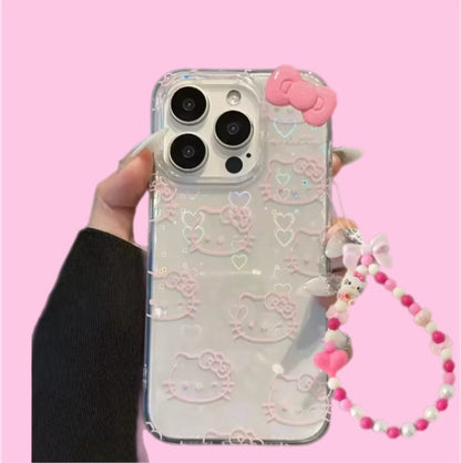 SANRIO KAWAII HELLO KITTY BOW PHONE CASE