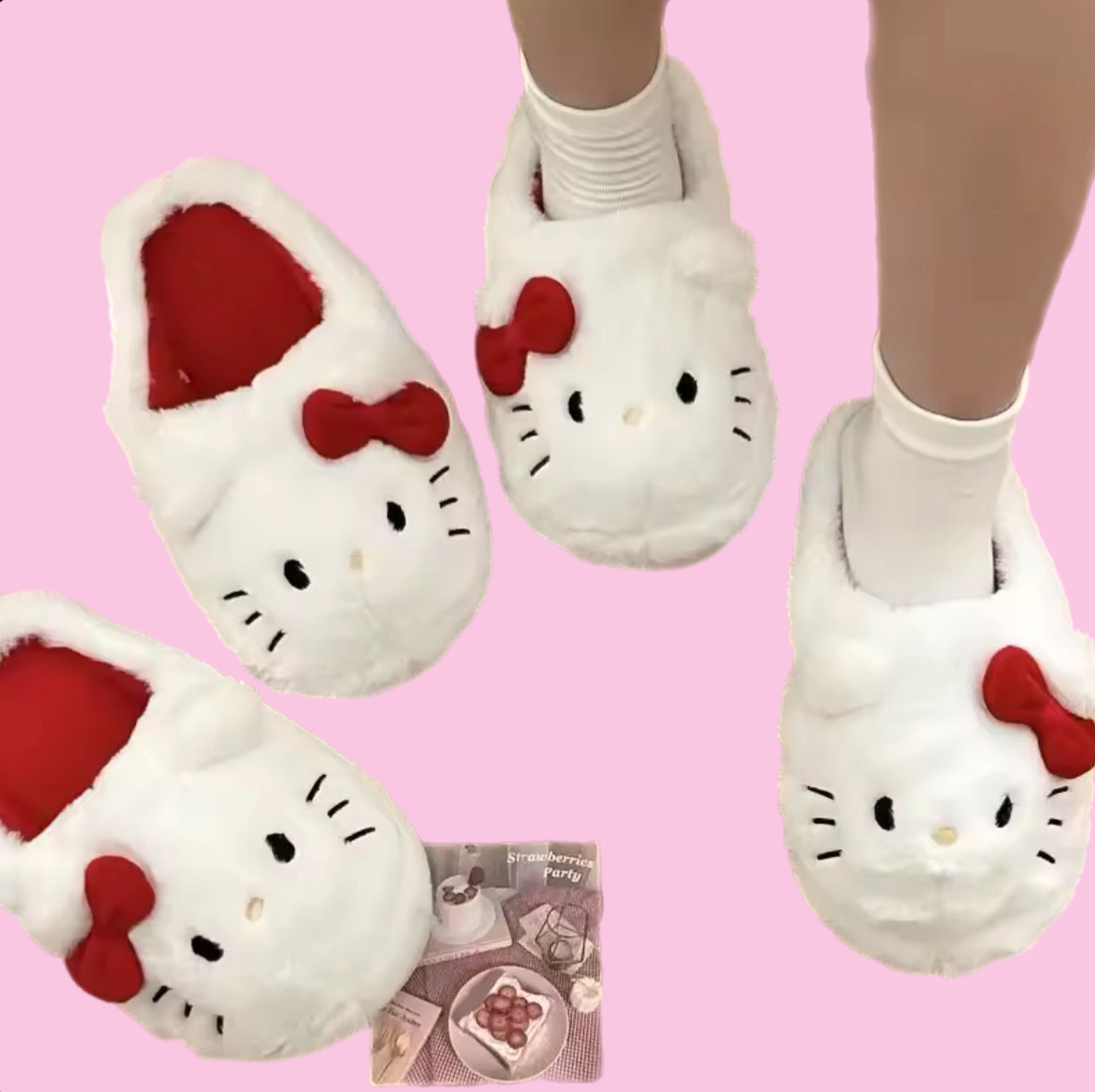 SANRIO HELLO KITTY SLIPPERS