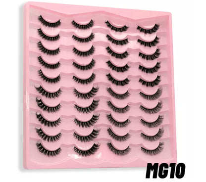 20 PAIRS RUSSIAN 3D MINK LASHES ‎!